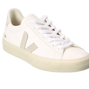 Veja Campo Chromefree Leather Sneaker White and Natural